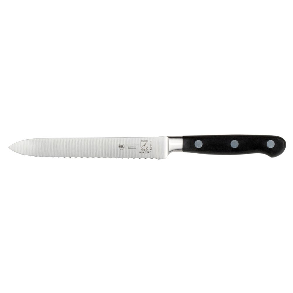 Mercer Culinary M23610 Renaissance® 5" Serrated Tomato Knife
