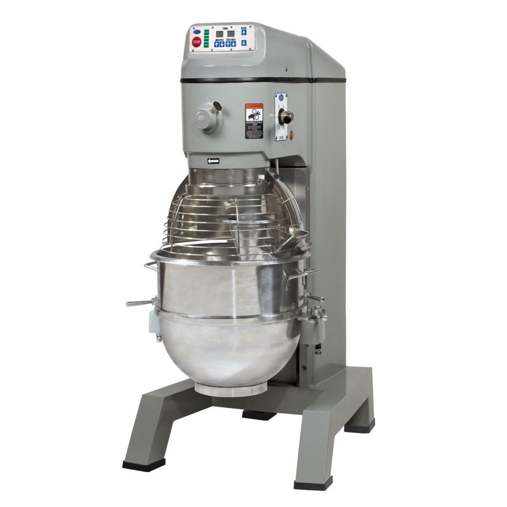 Globe 80 Qt. Mixer with Digital Timer and Controls Wasserstrom
