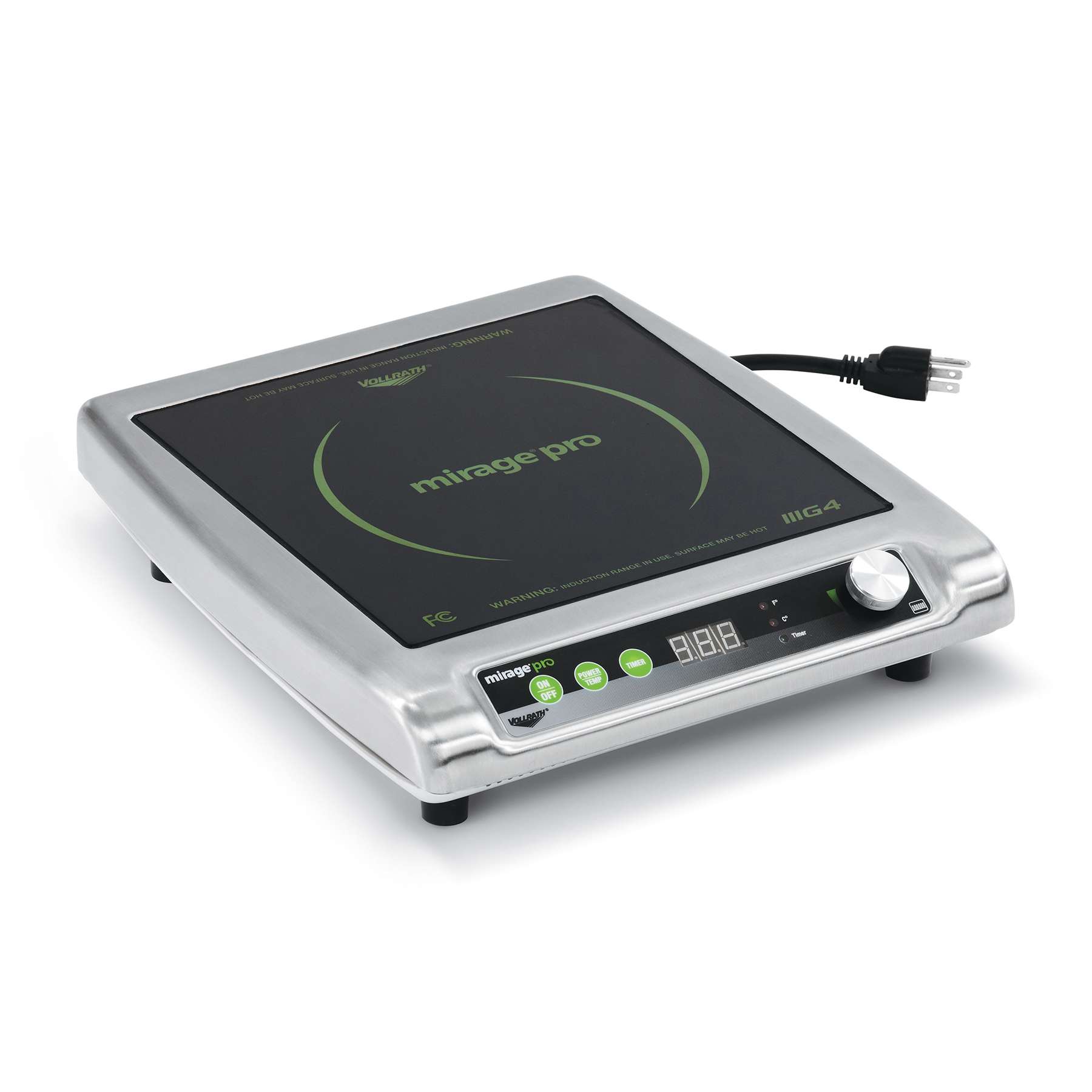 Vollrath 59500P Mirage® 14" Countertop Pro Induction Range Wasserstrom
