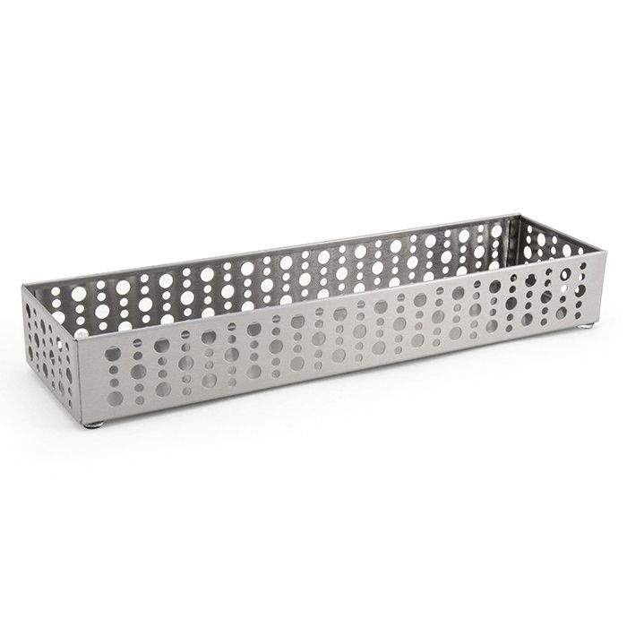 FOH® BHO043BSS22 Dots 11" Stainless Steel Holder - 6 / CS