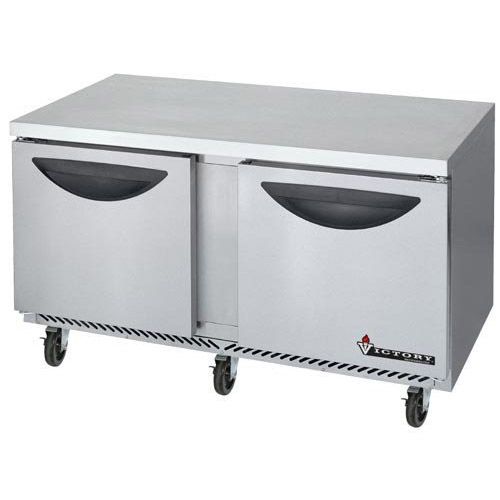 Victory Refrigeration VUR60SST 60" S/S Work Top Refrigerator