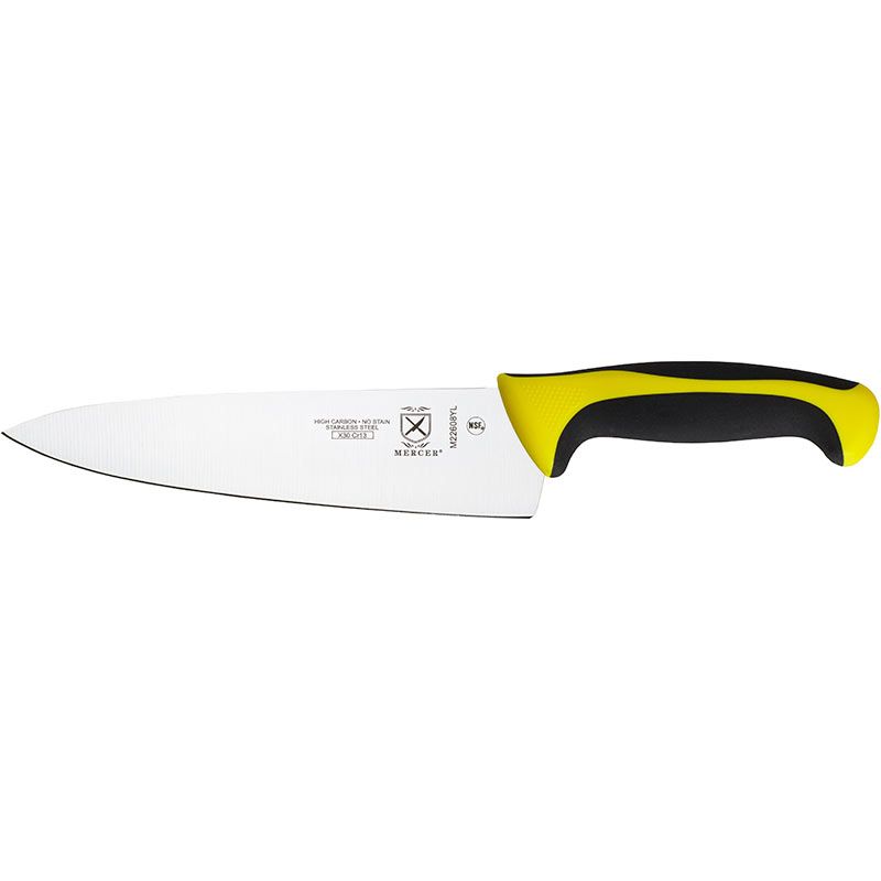 Mercer Culinary M22608YL Millennia 8" Yellow Chef's Knife