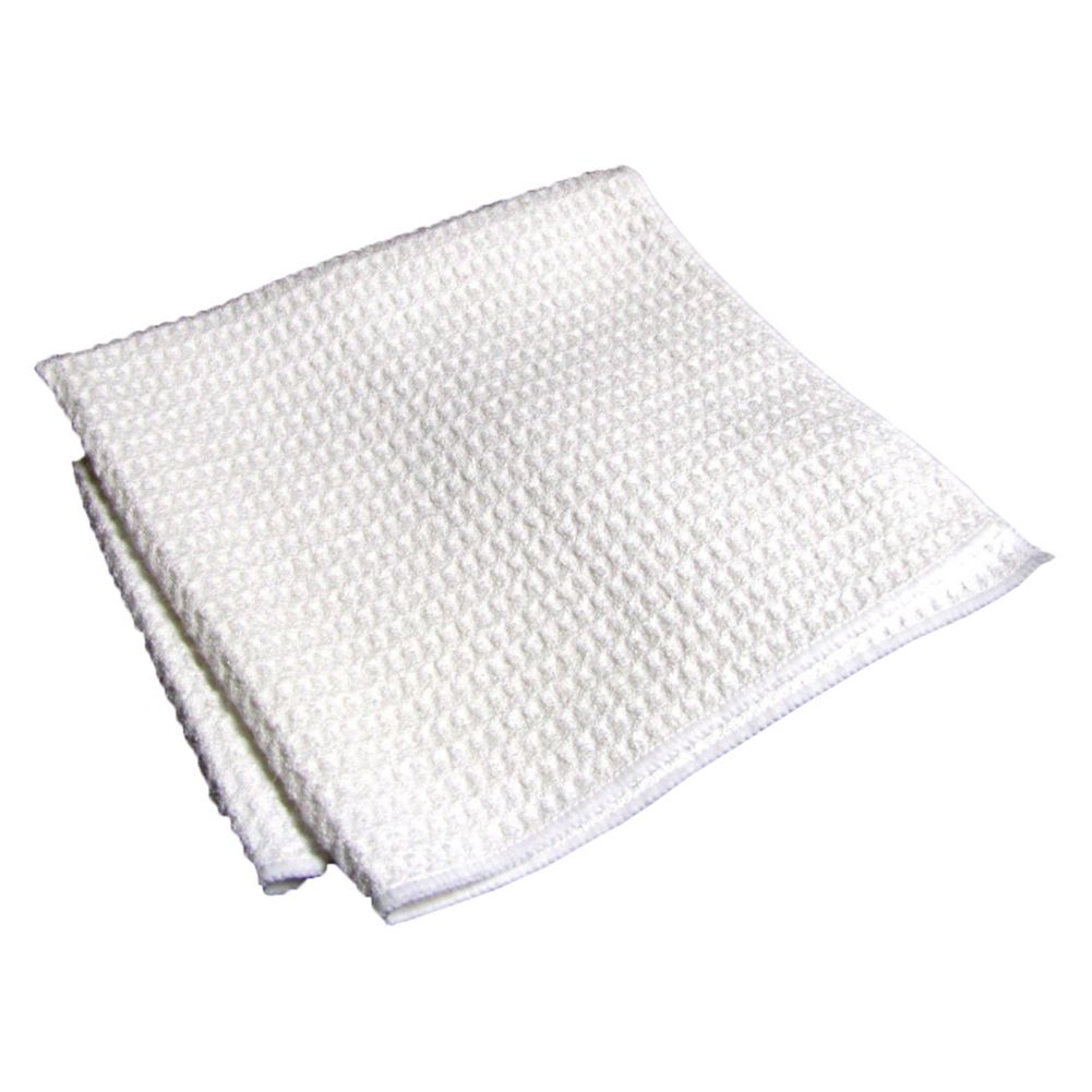 DayMark® 115069 White 14 x 17" Microfiber Bar Towel - 12 / PK