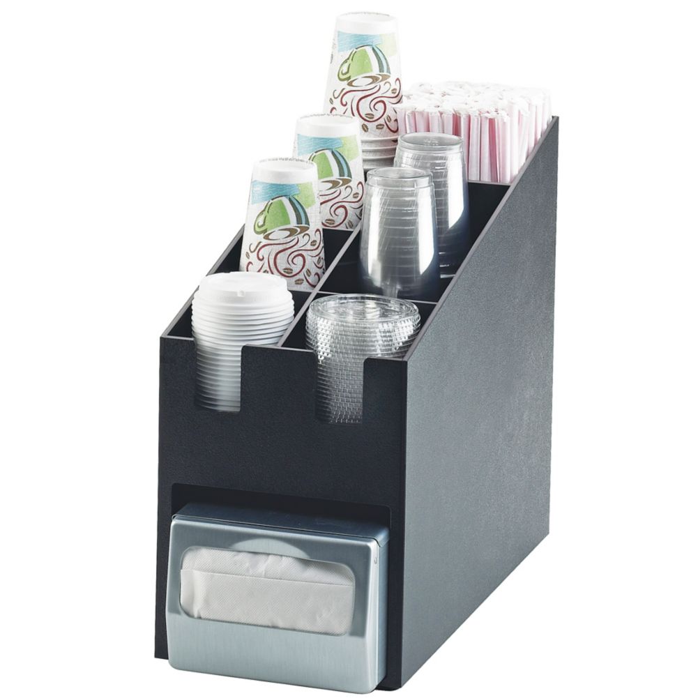 Cal-Mil 2046 Black Cup and Lid Organizer