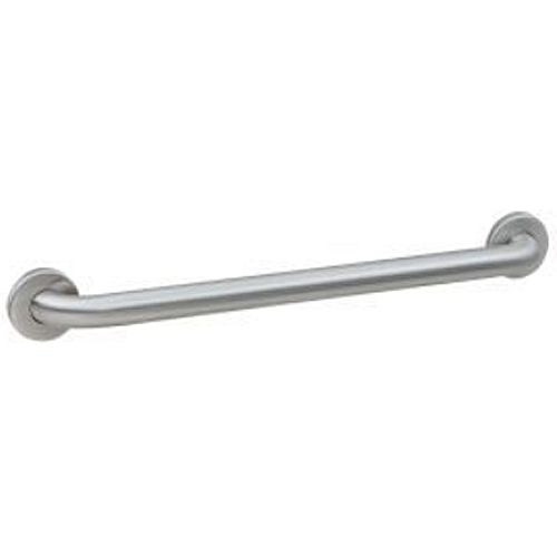 Bobrick B-5806X18 Stainless Steel 18" Straight Grab Bar | Wasserstrom