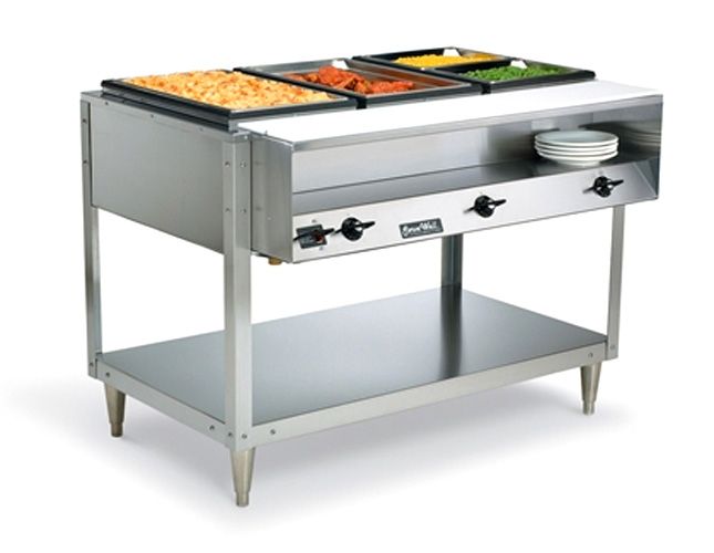 Vollrath® 38117 ServeWell® Electric 3 Well Hot Food Table