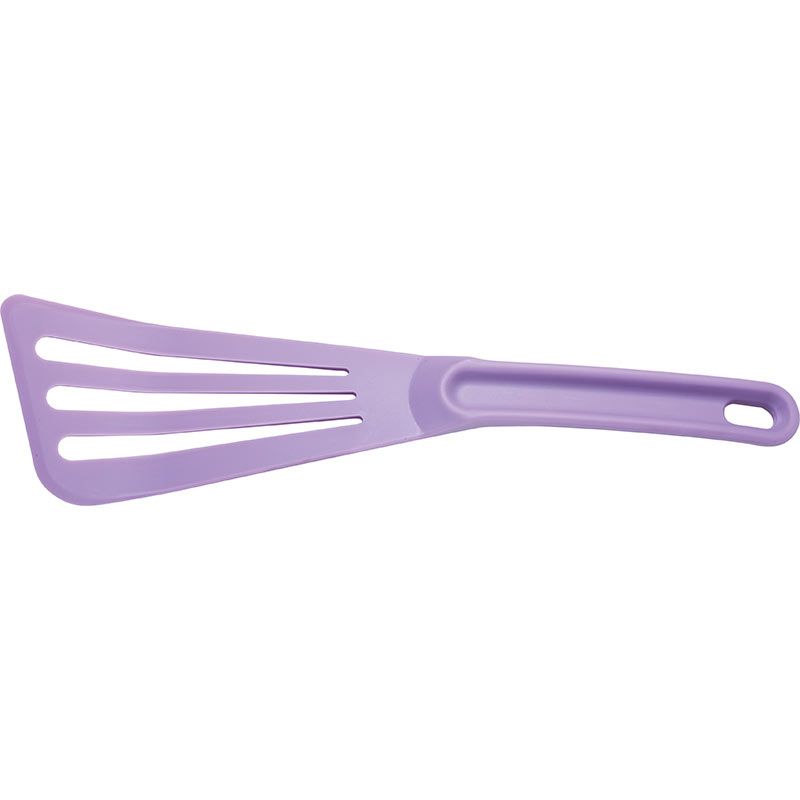 Mercer M35110PU Hell's Tools® 12" Purple Slotted Spatula