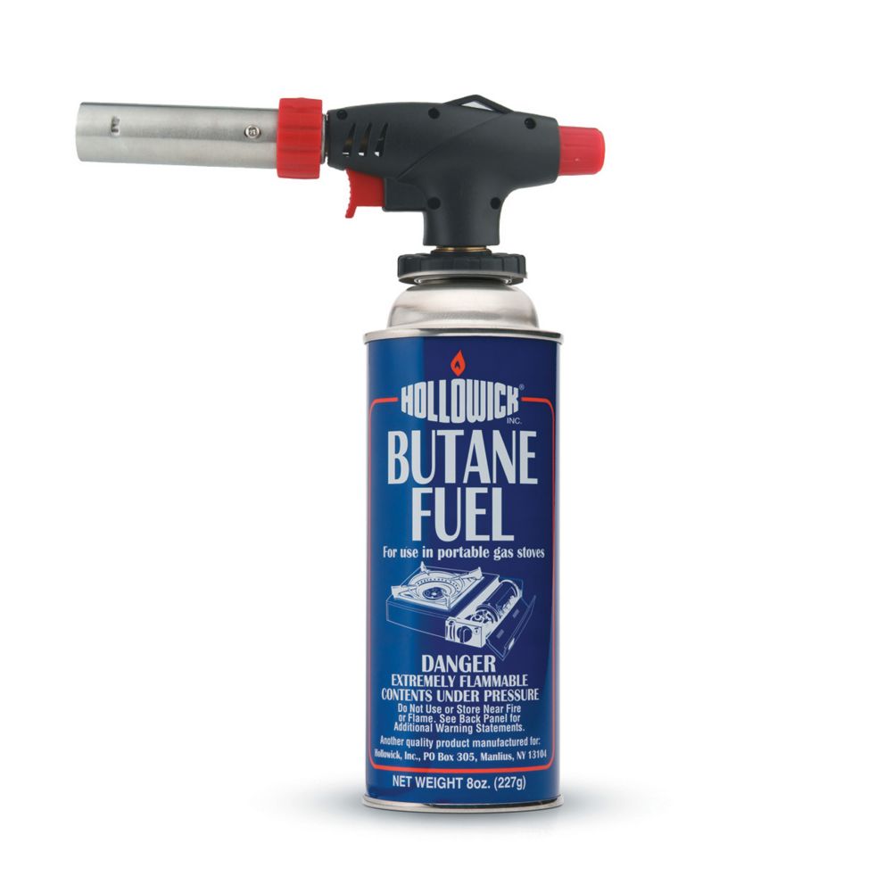 Hollowick CT200-SNGL Professional Chef's  8 Ounce Butane Chefs Torch