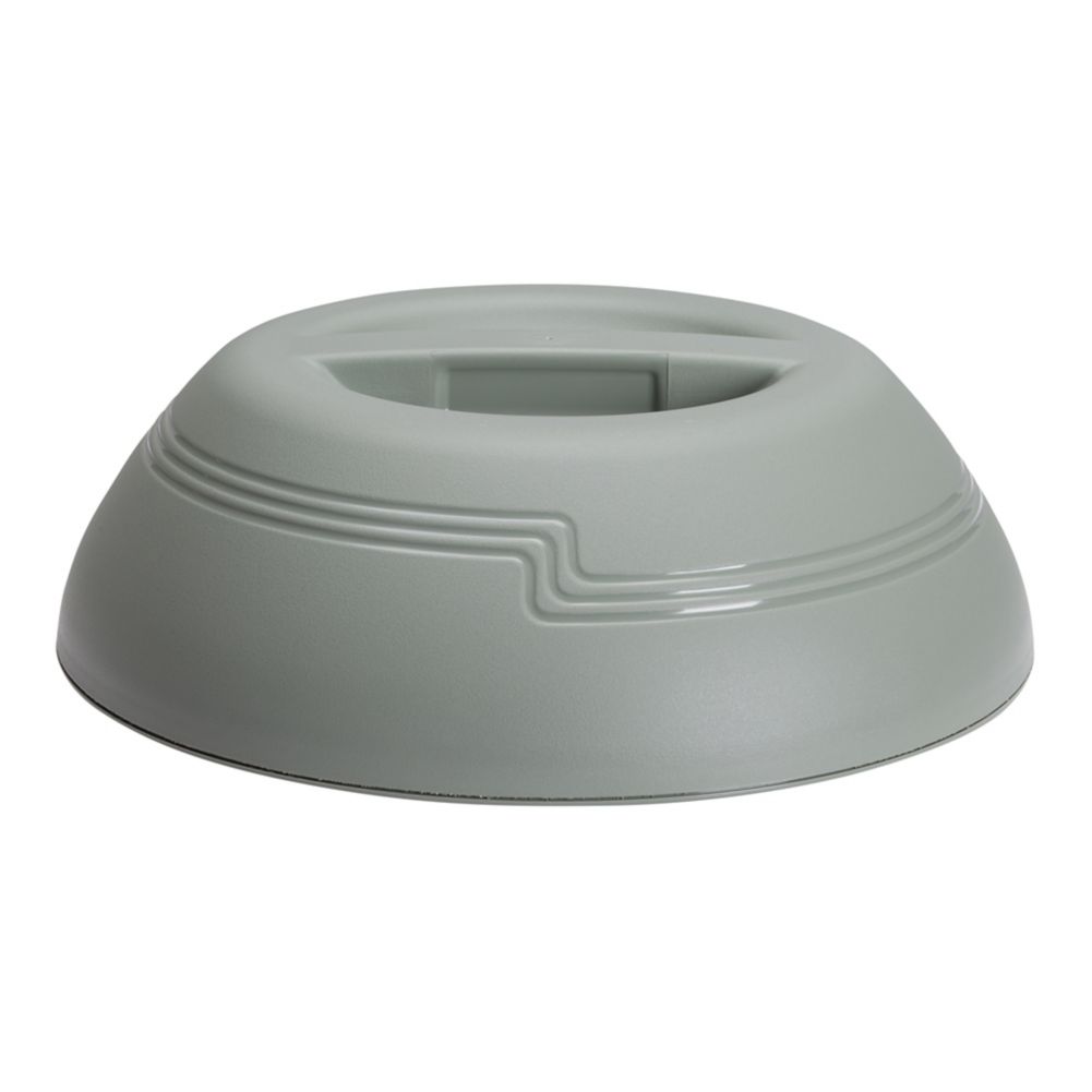 Cambro MDSD9447 Meadow Gray Insulated Dome For 9" Plates - 12 / CS