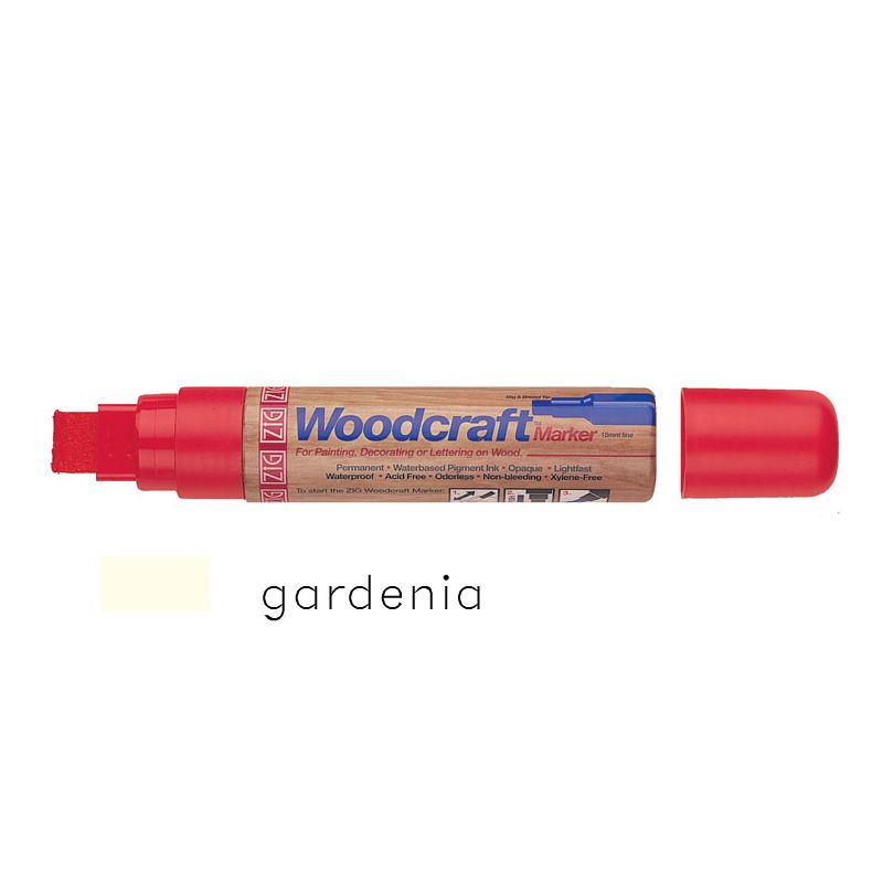 Durable Supply PWC120-GARDENIA B&B Woodcraft Marker | Wasserstrom