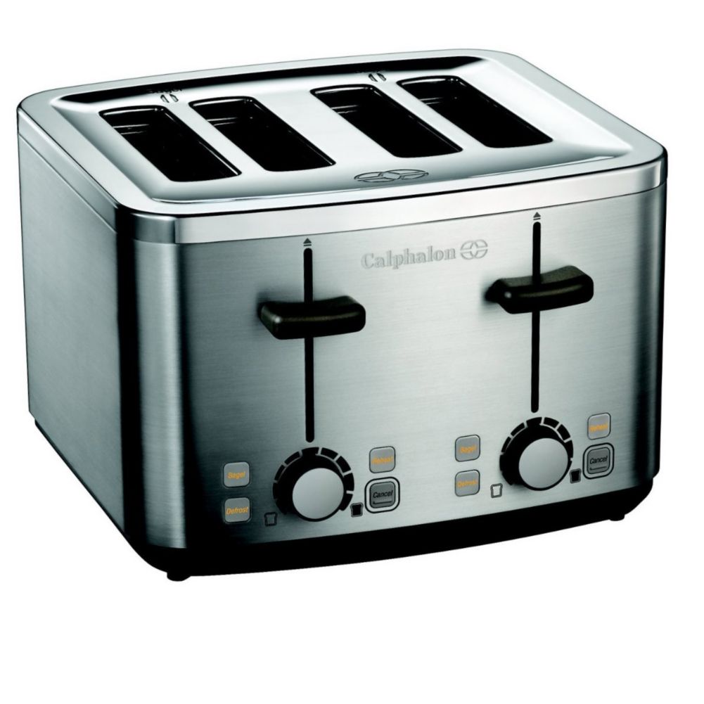 Calphalon 1779207 Stainless Steel 4Slot Toaster Wasserstrom
