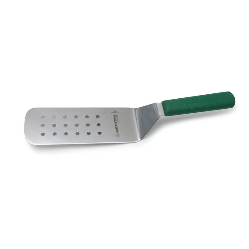 Dexter Outdoors 8 x 3 Cake Turner with Green Handle 