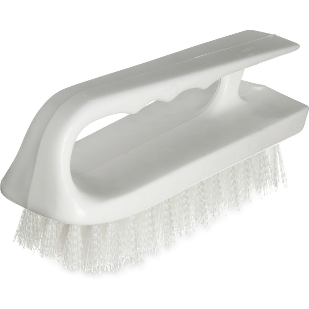 Carlisle 4002402 Sparta Spectrum®6" White Hand Scrub Brush Wasserstrom
