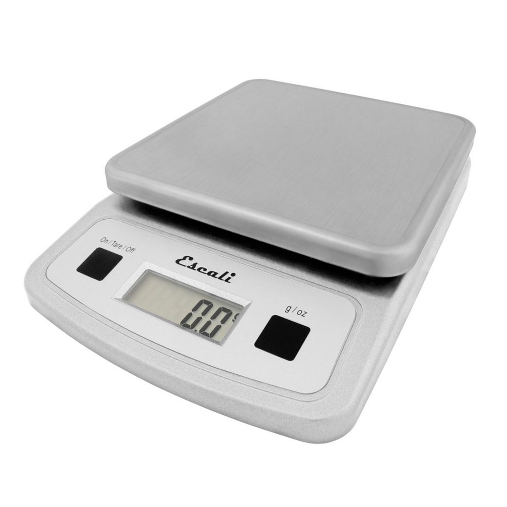 Escali SCDG13LP Low-Profile 13 lb. Digital Kitchen Scale