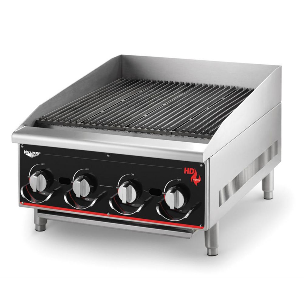Vollrath 924CG Cayenne 24" Countertop Natural Gas Charbroiler Wasserstrom