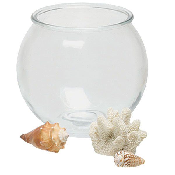 Anchor Hocking® 23263M 0.5 Gallon Glass Fish Bowl 48 / CS Wasserstrom