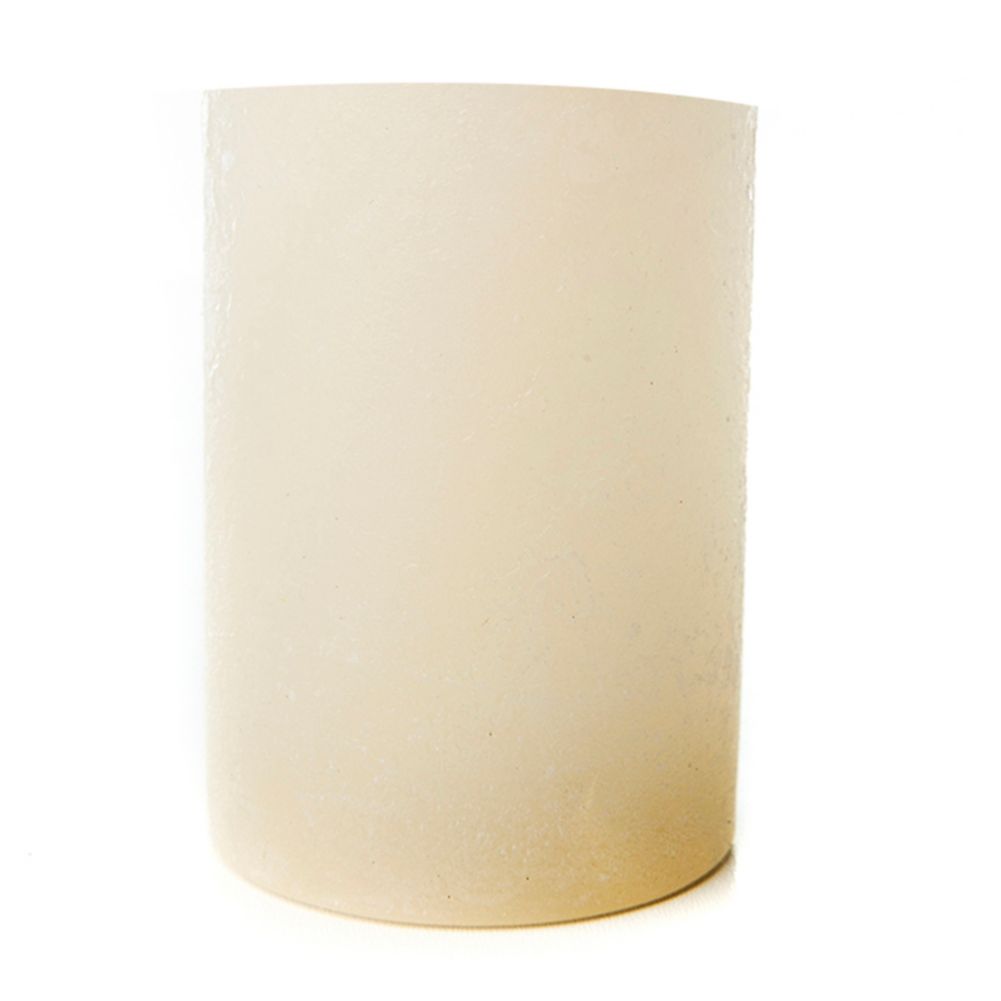The Amazing Flameless Candle 820065-02 Flameless 4.5" Ivory Wax Base