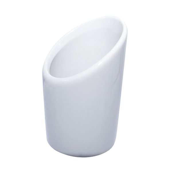 PackNWood 210MBPPOT White 1.8 Ounce Mini Porcelain Cup - 24 / CS
