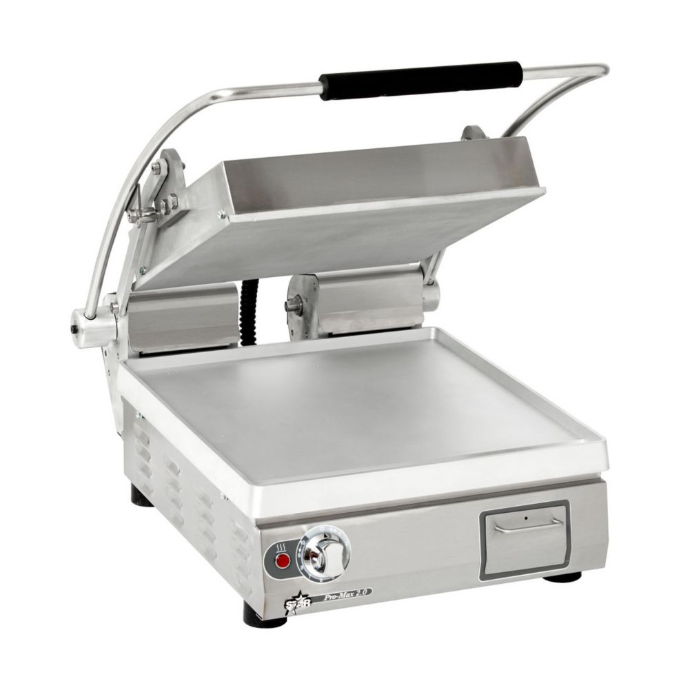 Star® PST14 ProMax 2.0® Sandwich Grill with Smooth Plate Wasserstrom
