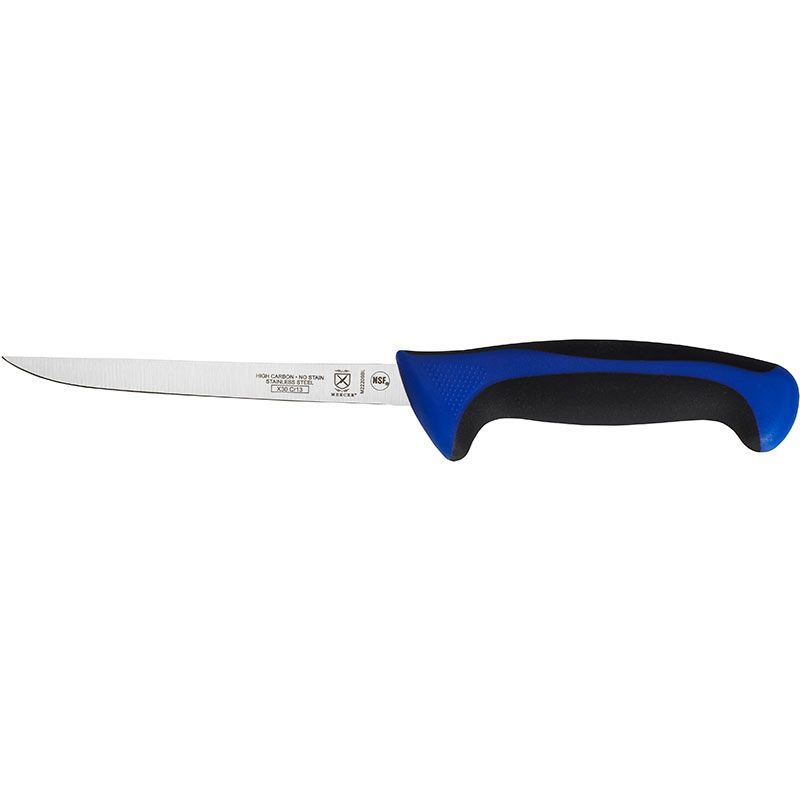Mercer Culinary M22206BL Millennia 6" Narrow Blue Boning Knife