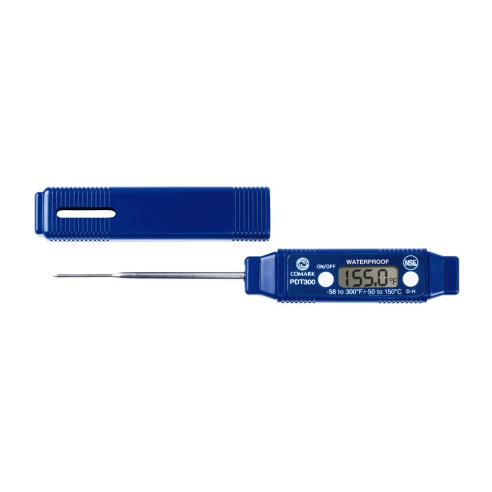 Comark PDT300 Waterproof Pocket Digital Thermometer - 45 / CS
