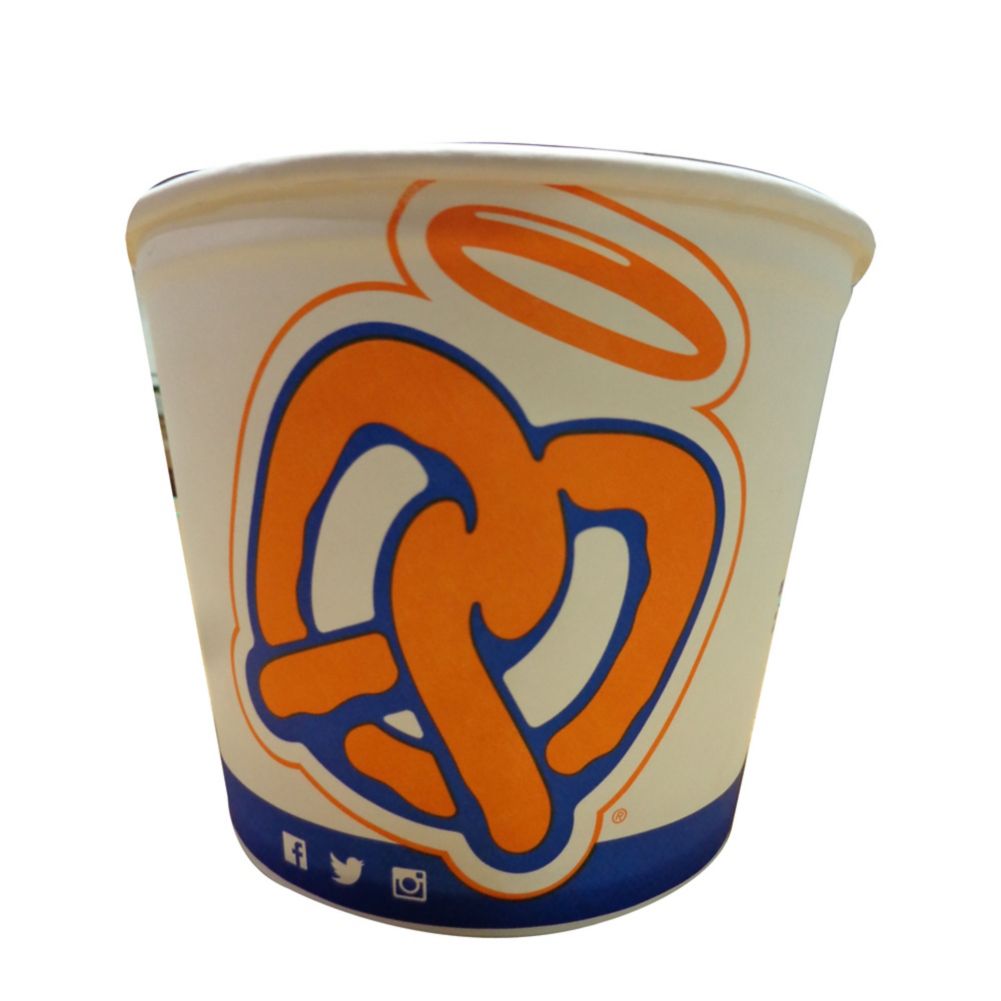Auntie Annes Logo Pretzel Bucket 50 / CS Wasserstrom