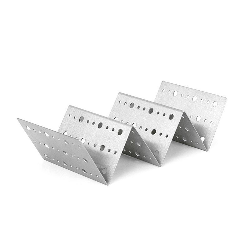 FOH DHO001BSS23 Dots Stainless Steel Taco Holder