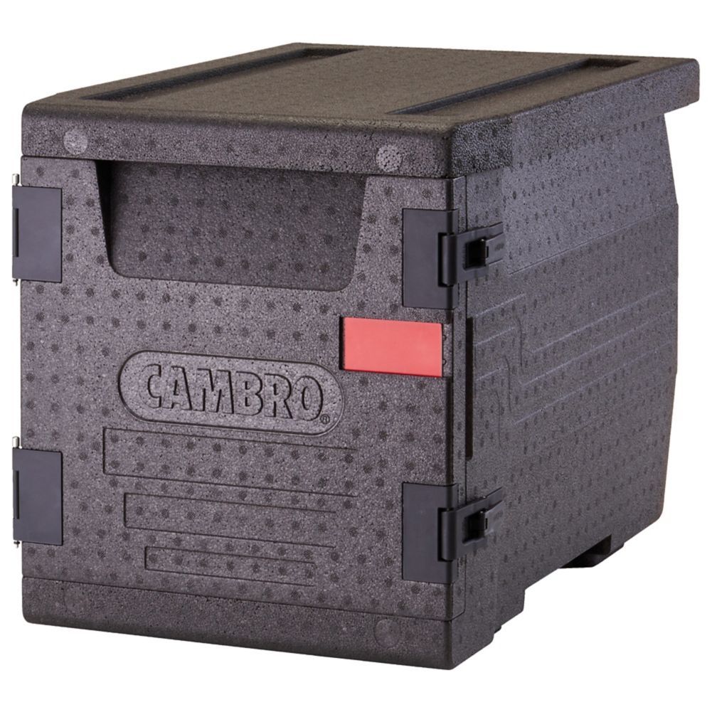 Cambro EPP300110 Black Front Loading Cam GoBox™ Catering Box
