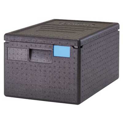 Cambro EPP180SW110 Black Top Loading Cam GoBox Catering Box