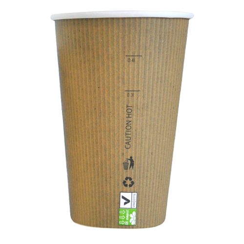 PackNWood 210GCBIO16 16 Ounce Nature Paper Cup - 1000 / CS