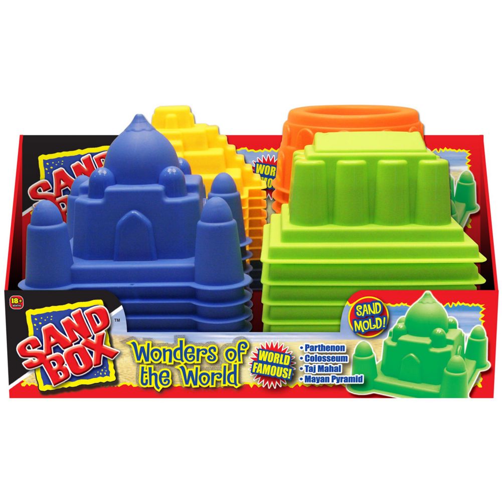 JaRu 1284 World Mold Sandbox Toy Wasserstrom