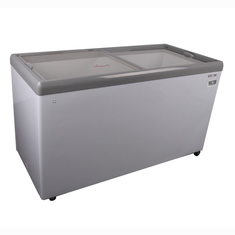 Kelvinator KCNF170WH 18 Cubic Foot Chest Freezer w/ Sliding Glass Top