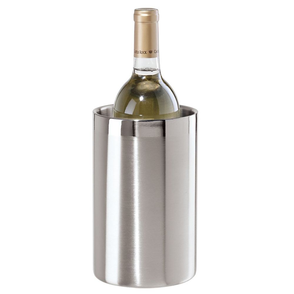 Oggi 7023 Stainless Steel Double Wall Wine Cooler Wasserstrom