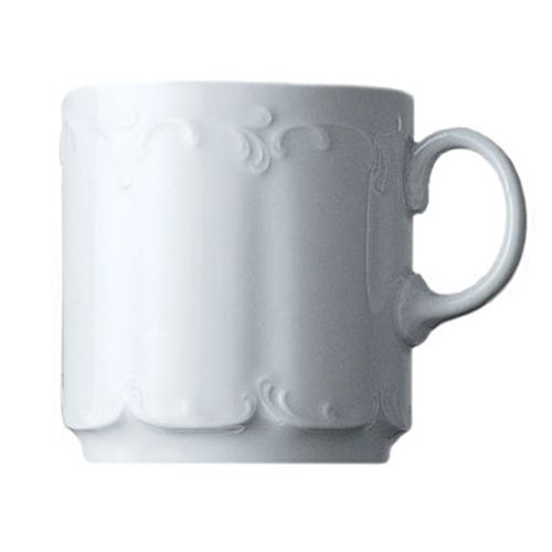 Rosenthal 11420-800001-34652 Monbijou White 10-1/2 Ounce Mug - 6