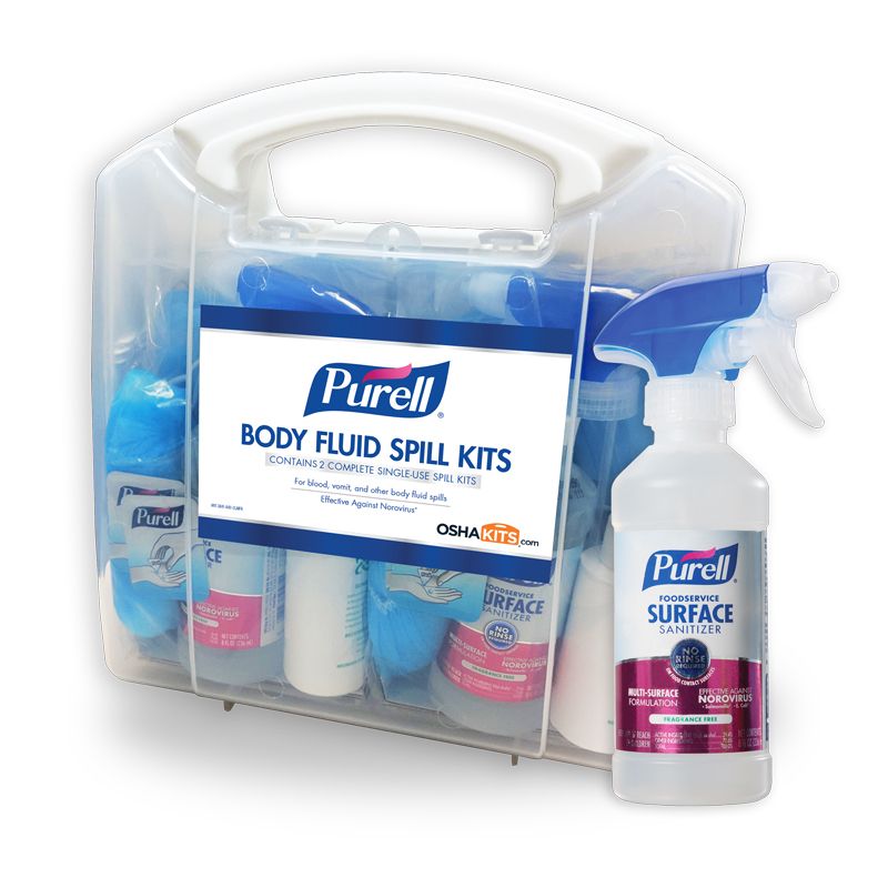 Northfield Medical VCK6000PR Double Pack Body Fluid Clean Up Kit