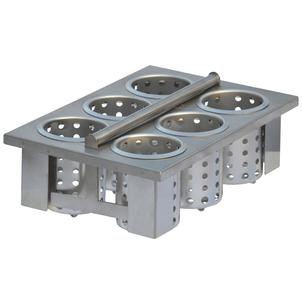Steril-Sil E1-BS-6OE-SS S/S Drop-In Silverware Dispenser | Wasserstrom