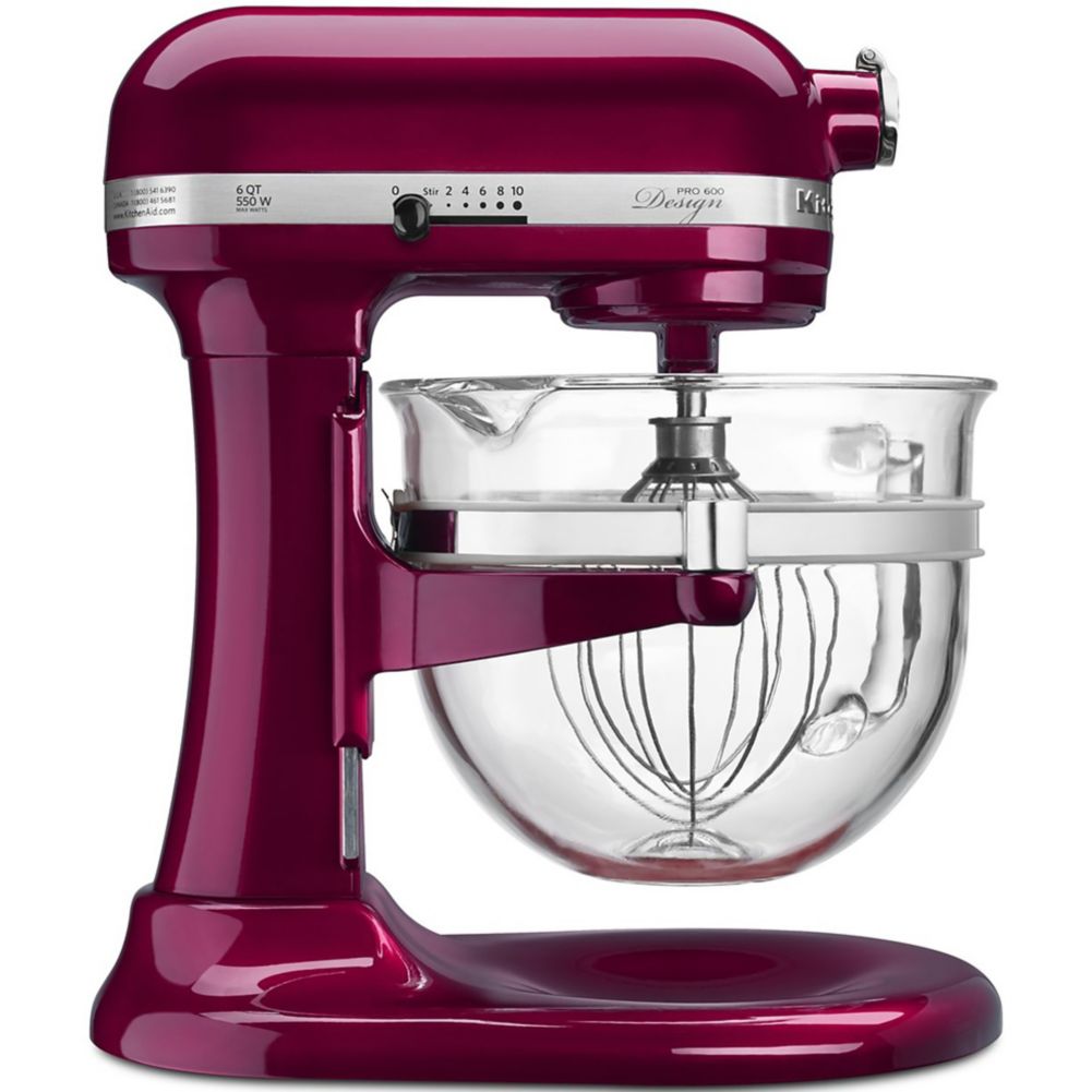 KitchenAid KF26M1QBX Bordeaux 6 Quart Pro 600 Deluxe Stand Mixer