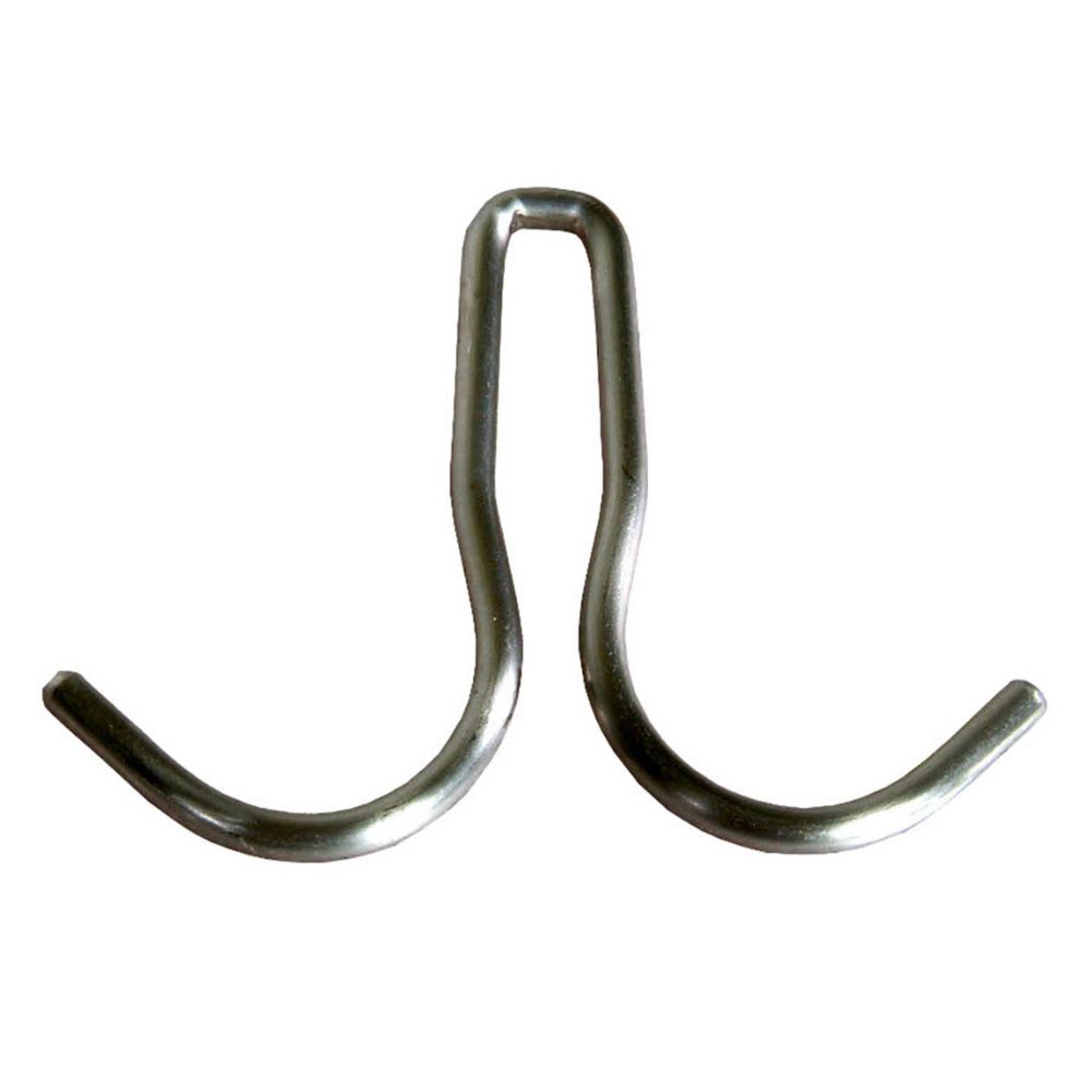 John Boos HOOKSSDBL Stainless Steel Double Pot Hook Wasserstrom