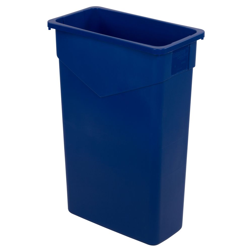 Carlisle 34202314 Trimline Blue 23 Gallon Trash Can