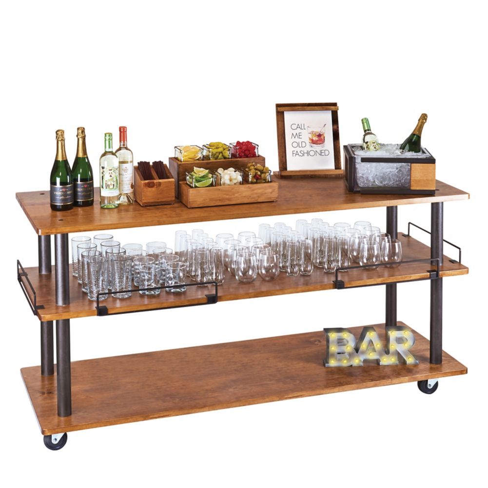 Cal-Mil 3698-6-84 Sierra 72 x24 x44" U-Build Cart