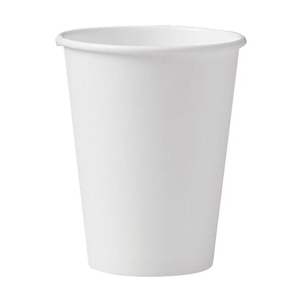 Solo 412WN-2050 White 12 Ounce Paper Hot Cup - 1000 / CS