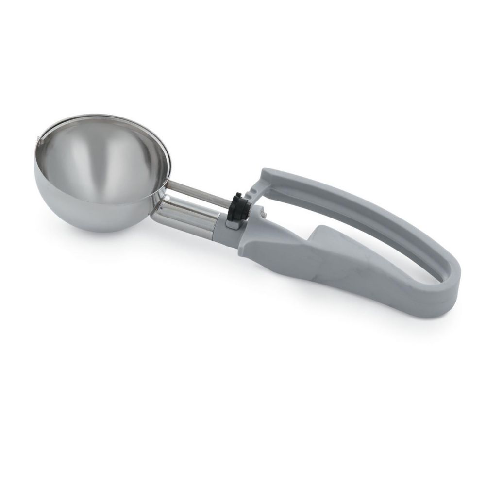 Vollrath 47391 S/S 3.7 Oz. / #8 Squeeze Disher with Grey Handle