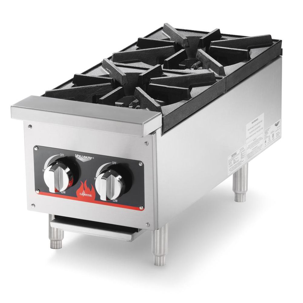 Vollrath® 40736 Cayenne® 12" Gas Countertop Hot Plate