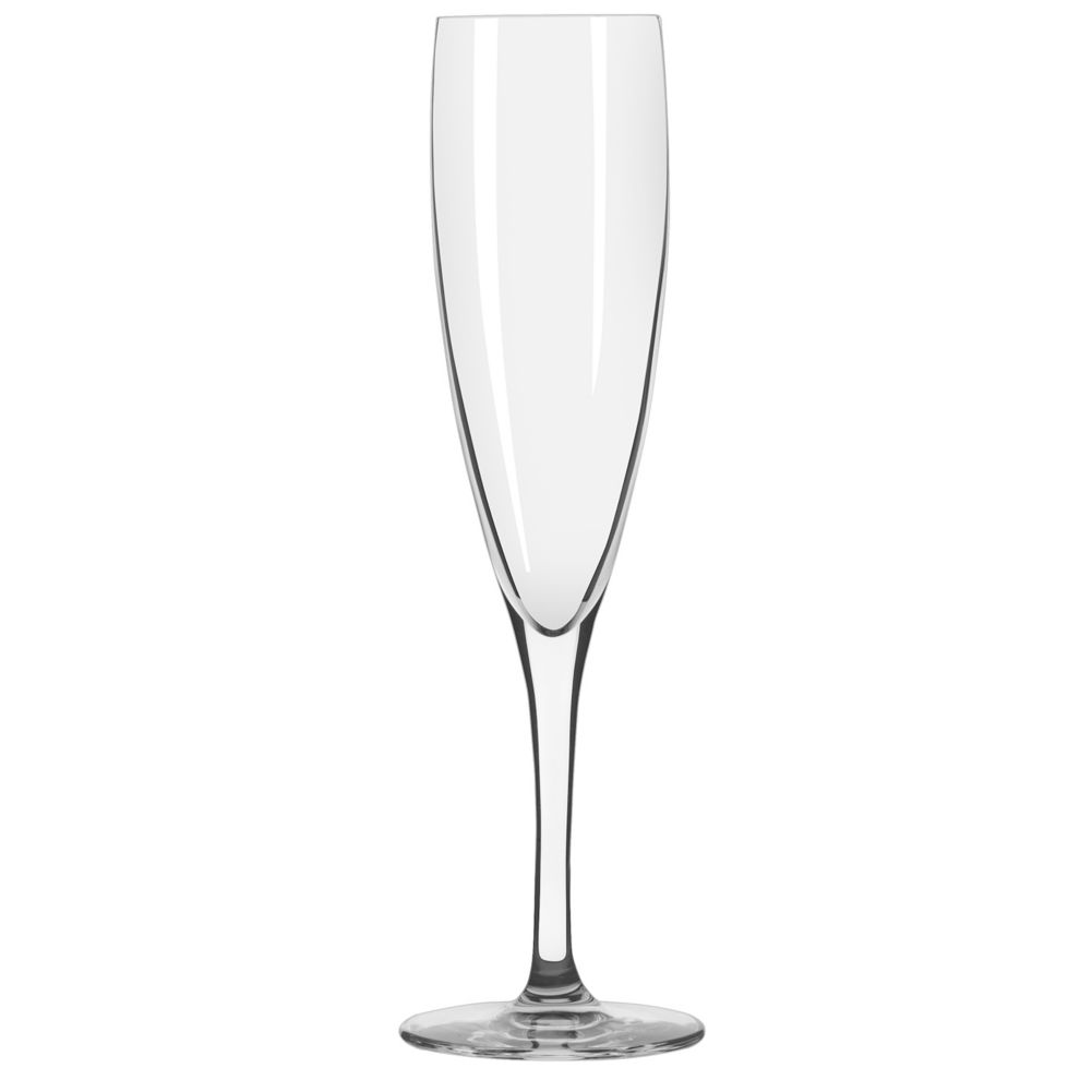 Libbey 9254 Circa 6 Ounce Flute Glass - 12 / CS | Wasserstrom