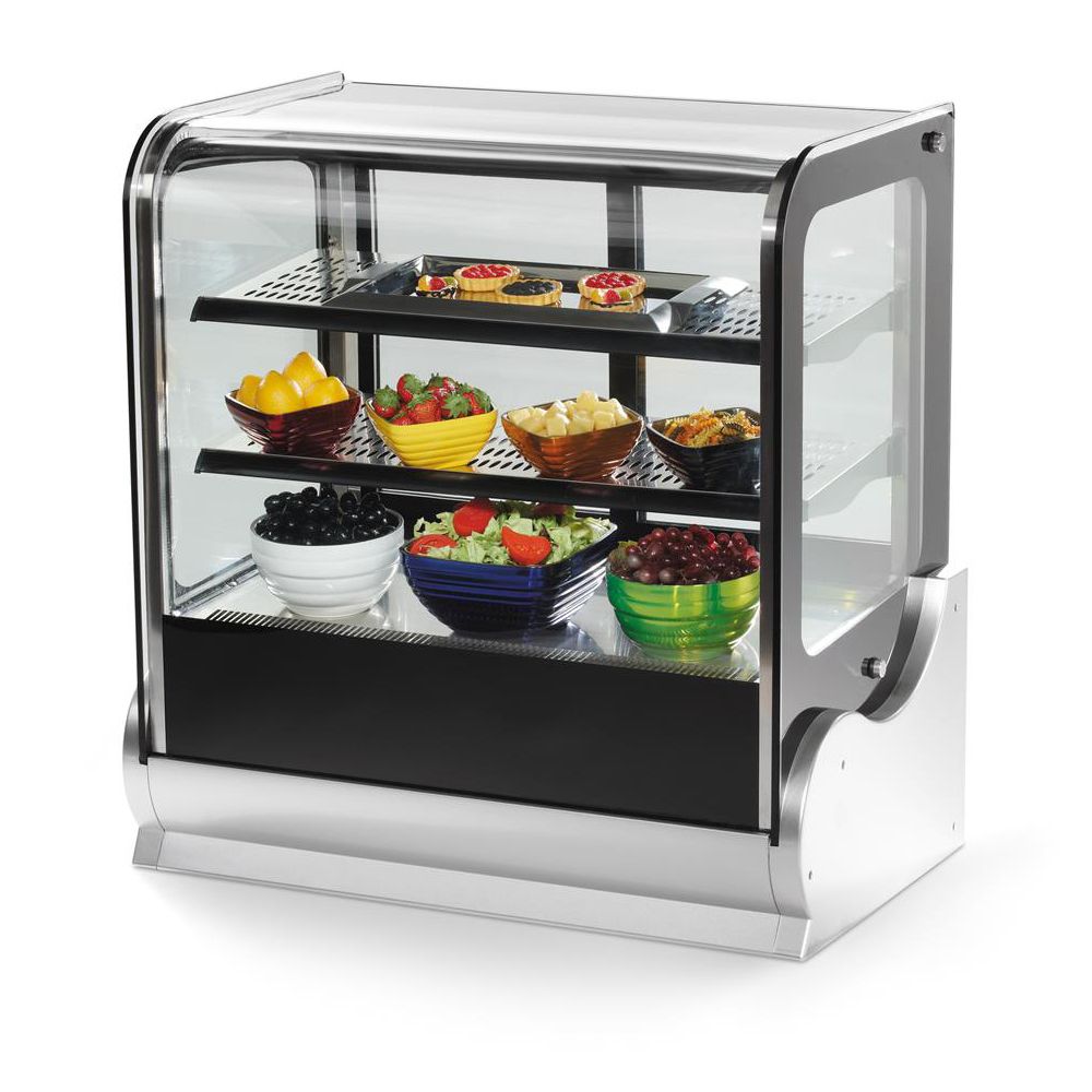 Vollrath® 40862 Refrigerated 36" Cubed Glass Display Case Wasserstrom
