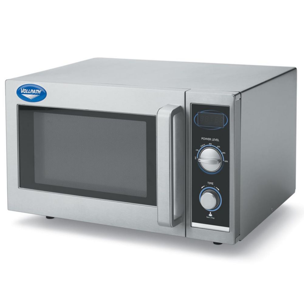 Vollrath® 40830 S/S Manual Control 1000W Microwave Oven