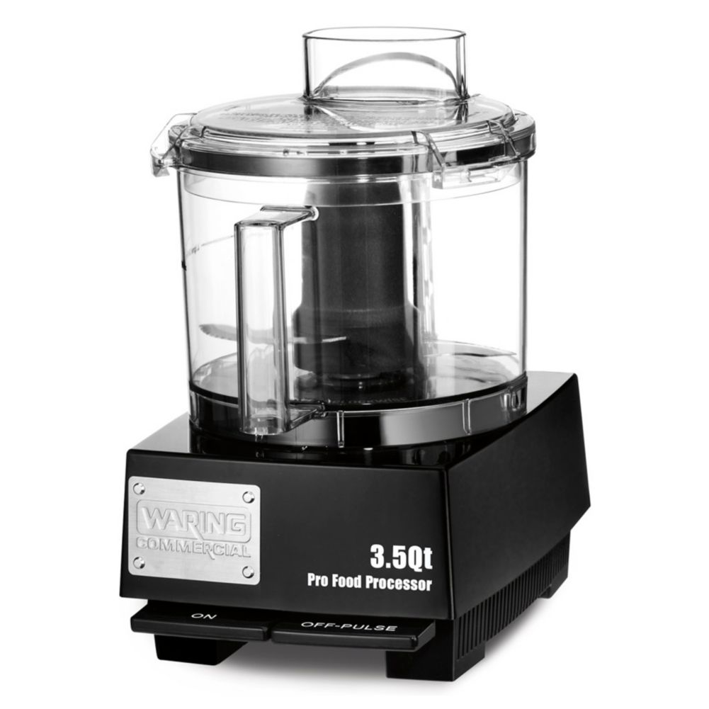 Waring Commercial WFP14SW 120V 3.5 Qt. Food Processor with Liquilock