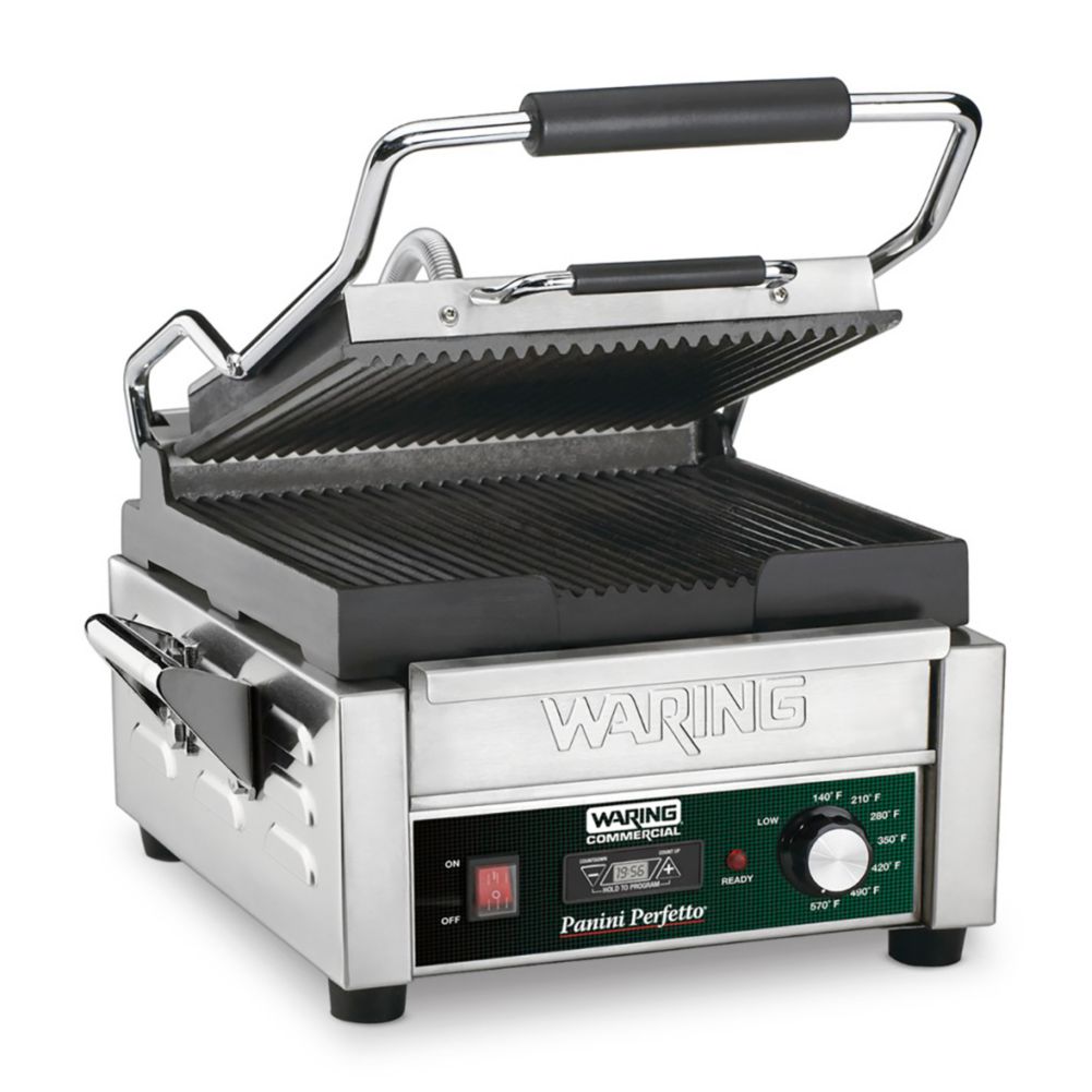 Waring® Commercial WPG150T Panini Perfecto 120V Panini Grill