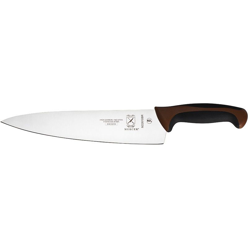 Mercer Culinary M22610BR Millennia® 10" Brown Chefs Knife