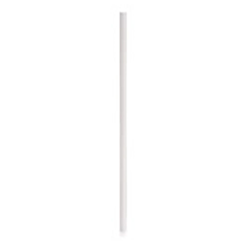 Darling Food Service White 7.75" Paper Straw - 500 / PK
